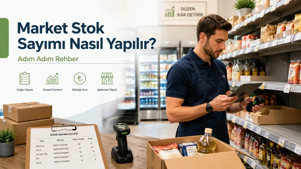 Market Stok Sayımı Nasıl Yapılır?